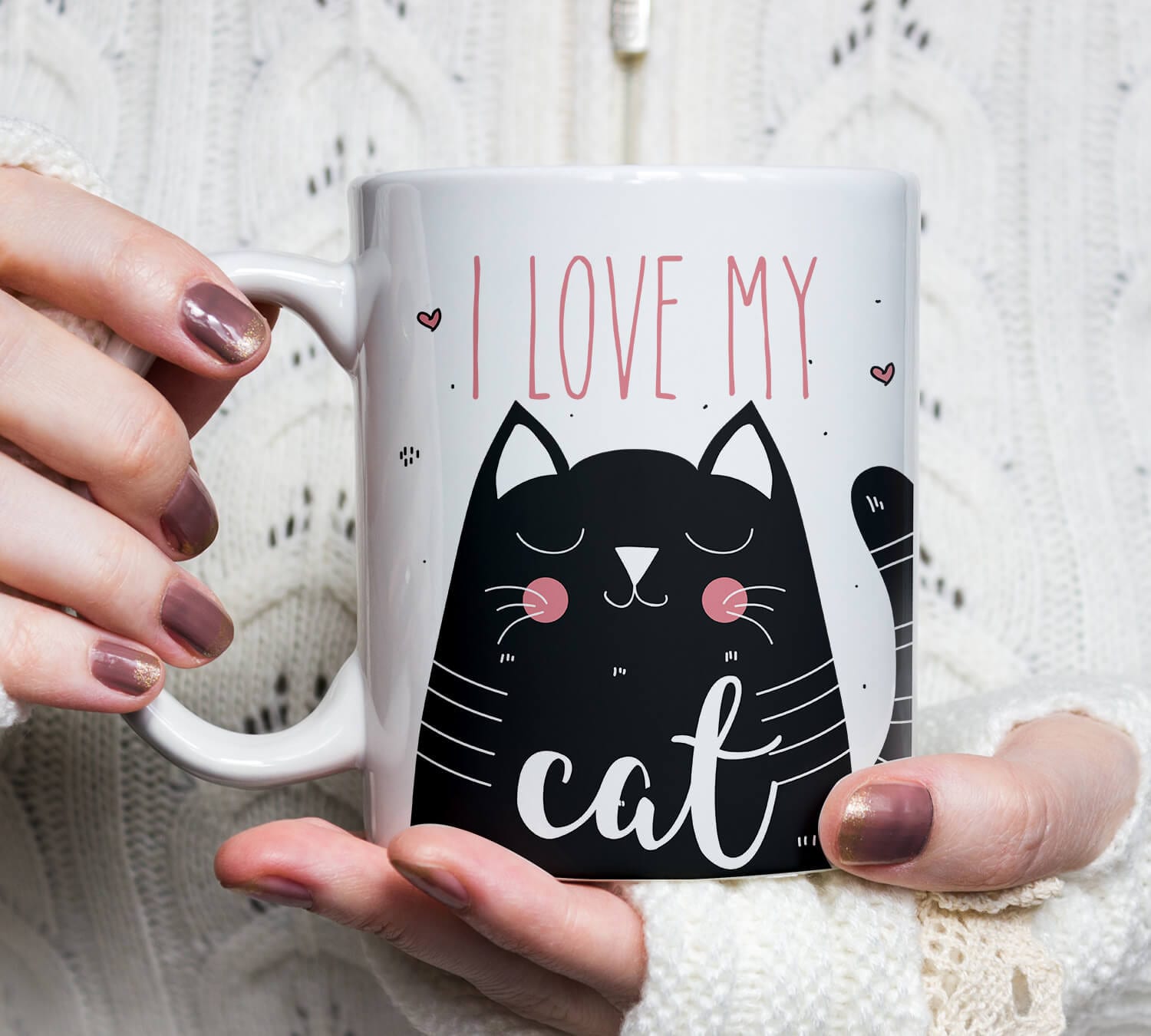 I love My Cat Mug | IAMGONEGIRL DESIGNS