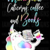 Meowgical Rainbow Caticorns, Books, and Coffee Shirt, Meowgical Caticorn, Meowgical Cat gift, Meowgical kids, Meowgical girls, Meowgical, Coffee shirt, Bookworm cat, cat,