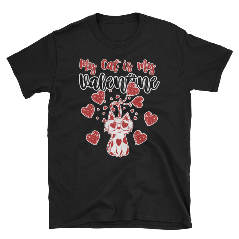 My Cat is my valentine cat lovers funny cat Shirt, valentine cat shirt, cat heart shirt, cat love shirt, cat shirts for women, gonegirldesigns, funny cat lovers gifts, cat lover shirts,
