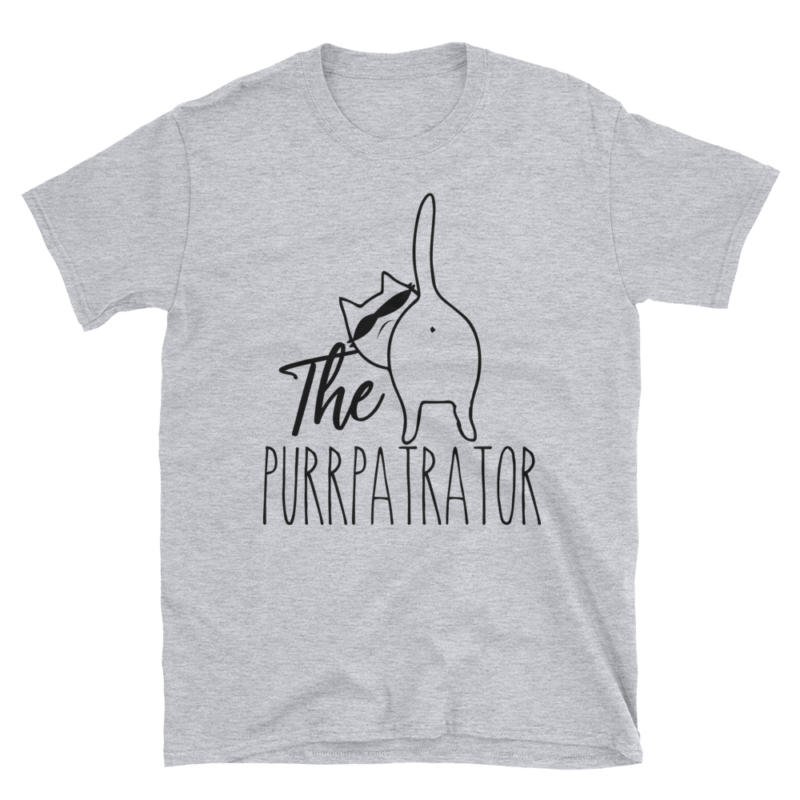 The purrpatrator funny cat lovers shirt, funny cat shirt, grumpy cat shirt, funny grumpy cat shirt, cat lover gifts, cat lovers gift for him, cat meme shirt, funny cat meme shirt,