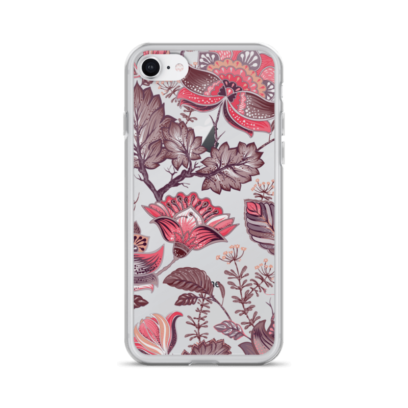Japanese Peony Watercolor iPhone Case