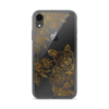 Golden Rose Peony Tattoo iPhone Case