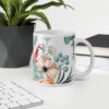 Watercolor Buttercup Peony Anemone Mug